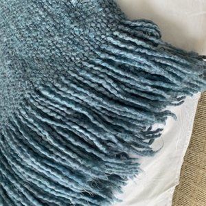 Gorgeous Wool Throw Blanket - Like New